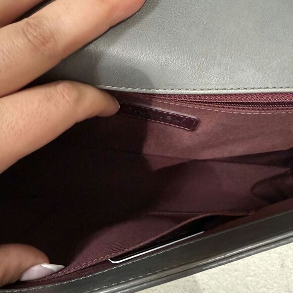 Chanel Metallic Calfskin Quilted Medium Boy Flap Dark Silver - Picture 8 of 12